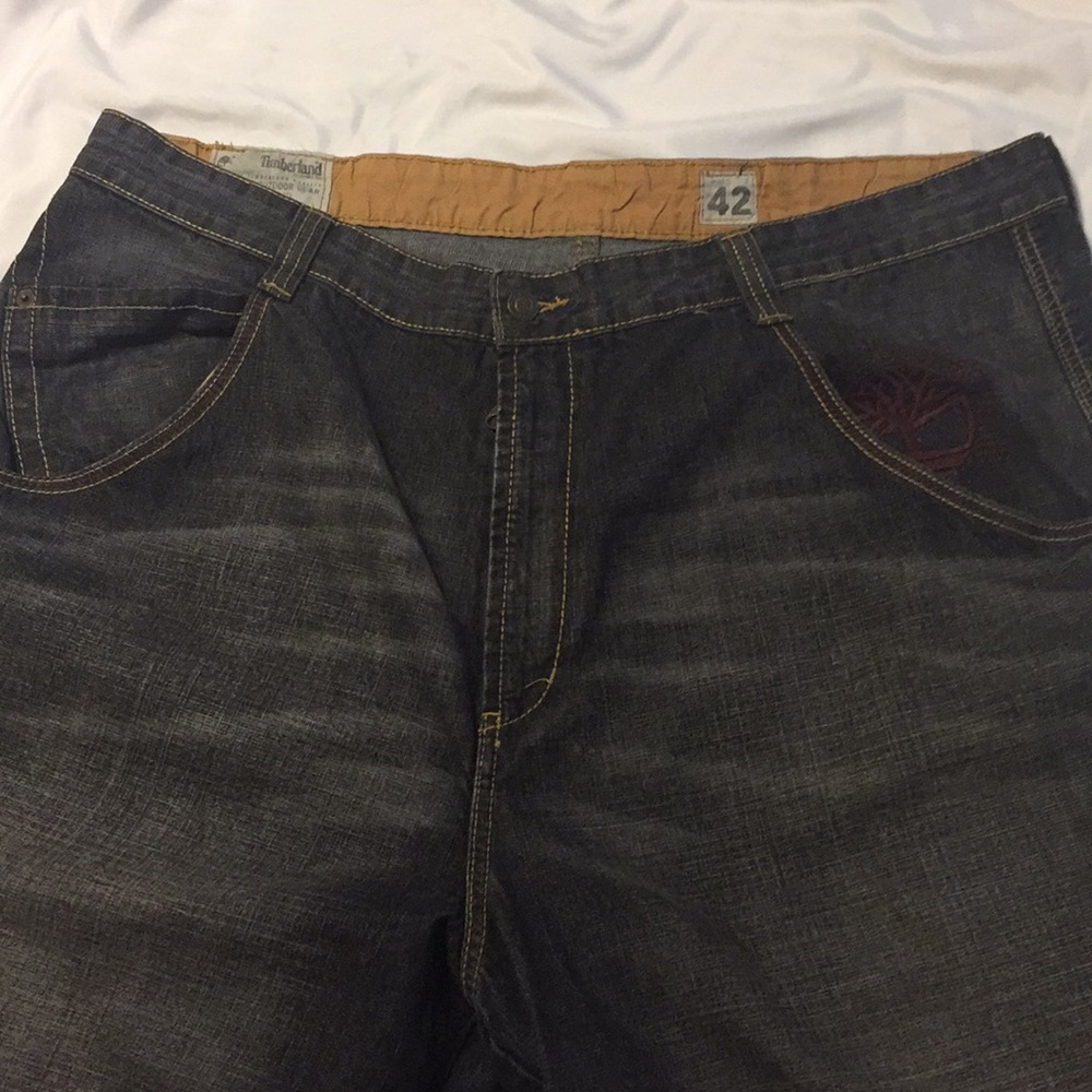 Men’s Timberland jeans dark grey wash size 42